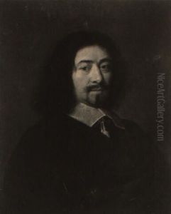 Portrait Of A Gentleman In A Black Cloak And Lawn Collar