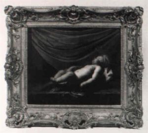 Schlafender Christusknabe by Philippe de Champaigne