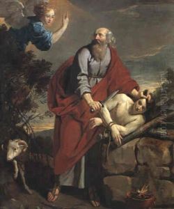 The Sacrifice Of Isaac by Philippe de Champaigne