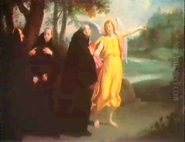 Scene De La Vie De Saint Benoit - view 1