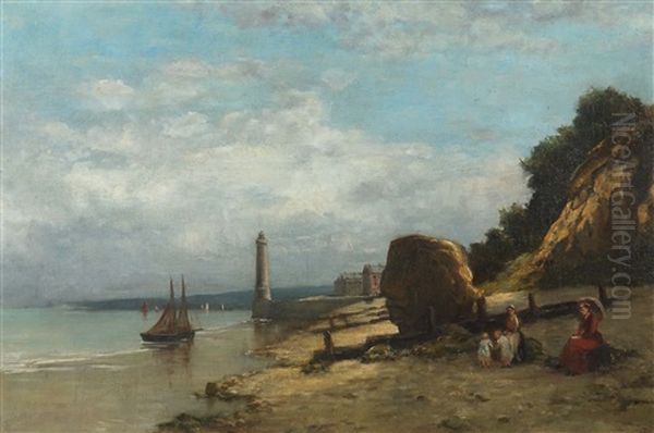 Leuchtturm An Der Bretonischen Kuste - view 1