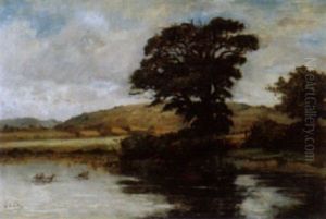 Sommerliche Seepartie by Octave De Champeaux De La Boulaye