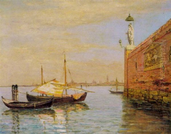 Segelboote In Der Lagune Von Venedig - view 1