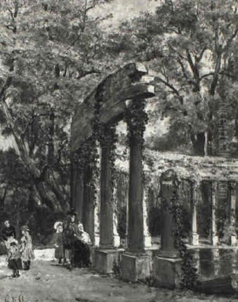 Enfants Au Parc Monceau - view 1