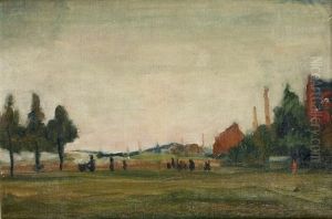 Niederrheinische Landschaft by Theodore Champion