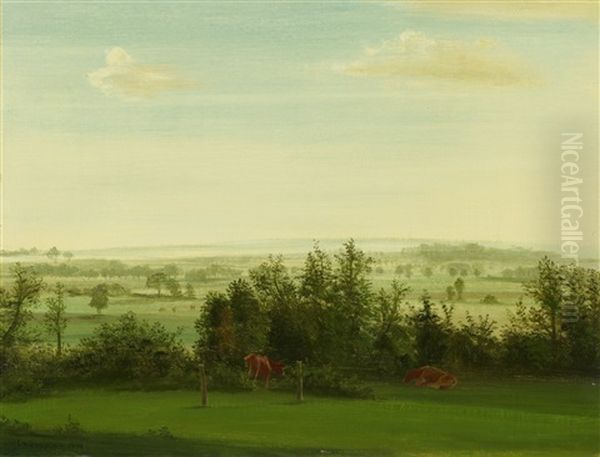 Landschaft Mit Kuhen - view 1
