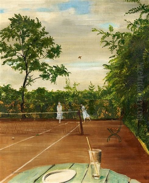 Tennisplatz - view 1
