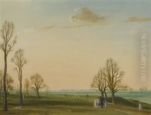 On The Bank Of The River Rhine