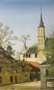 Michael's Chapel In Xanten by Theodore Champion