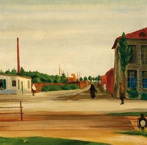 Figures On A Street