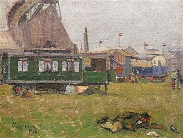 Vor Dem Kirmeswagen - view 1