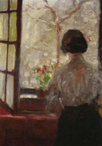Frau Am Fenster thumbnail