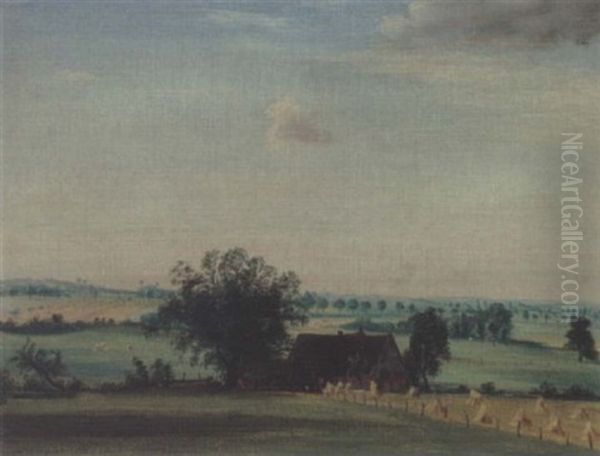 Bauernhof / Niederrheinische Landschaft - view 1