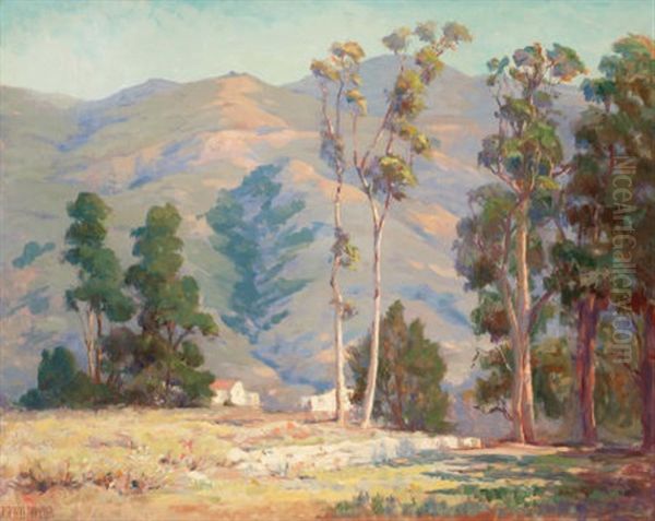 A Home Nestled In The California Foothills (thought To Be Pasadena) - view 1