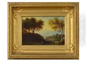 River In New Hampshire by Benjamin Champney