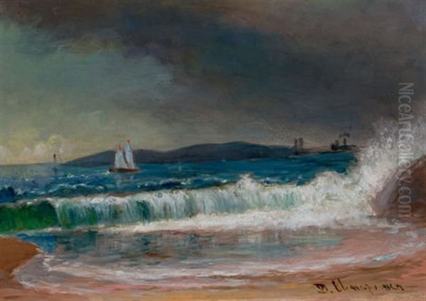Oil Study For Seascape - view 1