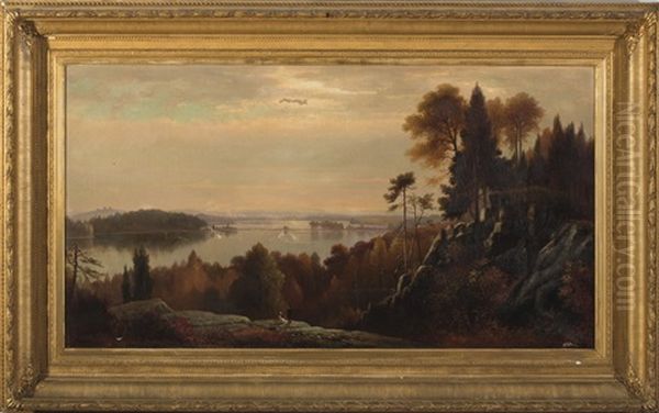 View Of The Mystic Lakes, Winchester, Massachusetts - view 1