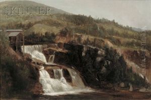 Rumford Falls by Benjamin Champney