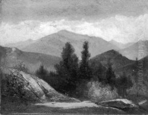 New Hampshire Presidential Range by Benjamin Champney