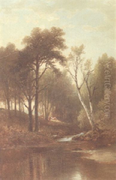 Quiet Stream In The White Mountains - view 1