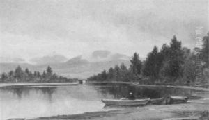Lake Shore In Early Autumn Lake Shore In Early Autumn