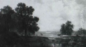 Haying by Benjamin Champney