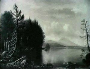 View Of Lake George With Black Mountain In The Distance by Benjamin Champney