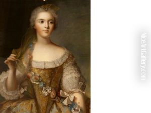 A Portrait Of Madame Sophie, Daughter Of Louis Xv by James Wells Champney
