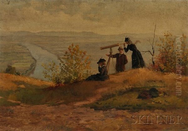 View From Mount Sugarloaf, South Deerfield, Massachusetts - view 1