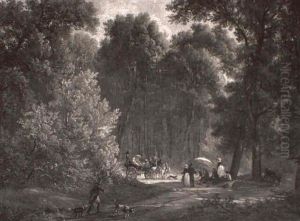 A Chance Meeting by James Wells Champney