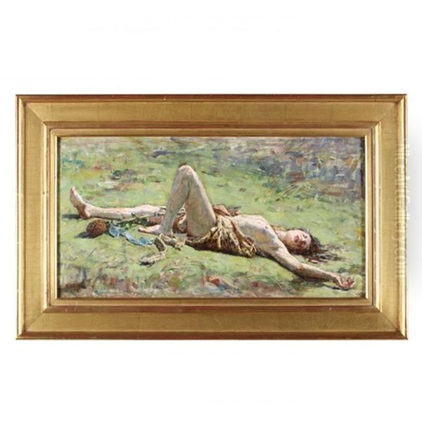 Sleeping Maenad - view 1