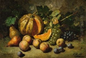 Nature Morte by Alexandre Jacques Chantron