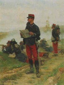 French Infantry by Eugene Chaperon