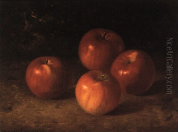 Four Apples - view 1