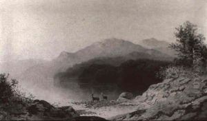 Luminous Dawn In The Adirondacks by Charles H. Chapin