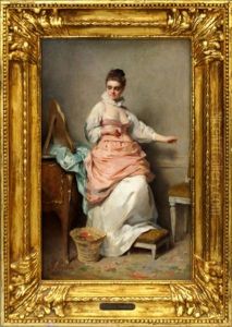 The Seamstress by Charles Joshua Chaplin
