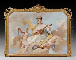 Allegorie De La Musique by Charles Joshua Chaplin