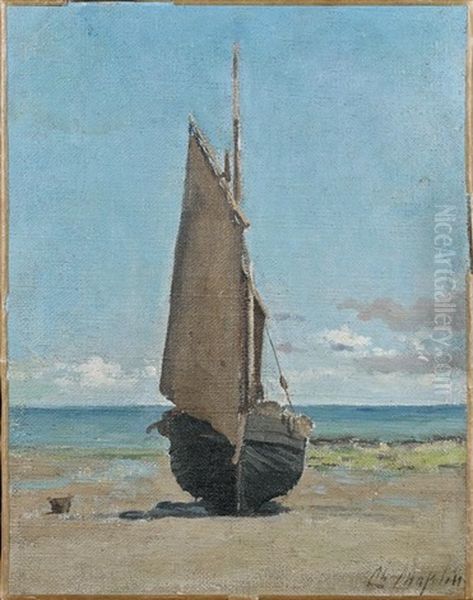 Bateau Echoue Sur La Plage - view 1