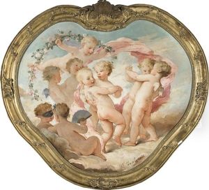 Giochi Di Putti by Charles Joshua Chaplin