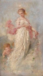 Jeune Femme Au Putto