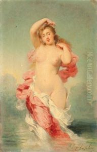 Venus Sortant De L'onde by Charles Joshua Chaplin