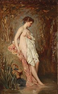 Girl Bathing Girl Bathing
