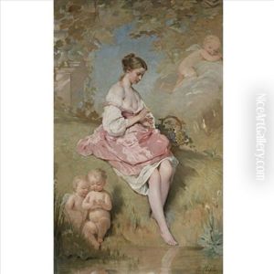 He Loves Me, He Loves Me Not by Charles Joshua Chaplin