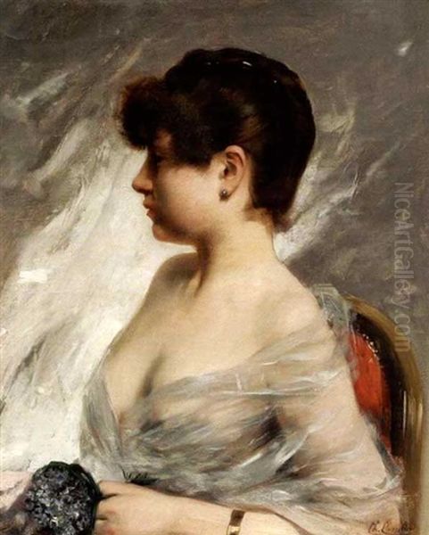 Portrait Of A Young Woman - view 1