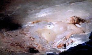 After The Masked Ball by Charles Joshua Chaplin