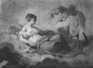 Allegorie De La Peinture by Charles Joshua Chaplin