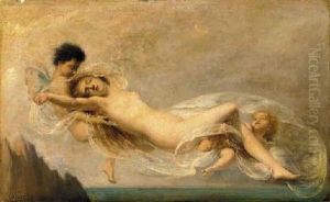Restful Sleep - An Allegory by Charles Joshua Chaplin