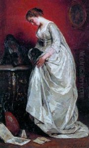 Musicienne Au King Charles, 1857 by Charles Joshua Chaplin