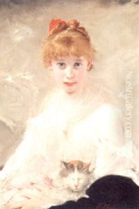 Le Jeune Fille Au Chat