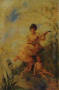 Musician With Iris